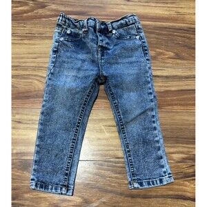 7 For All Mankind Baby Girl Jeans Size 24M Sparkly Glitter